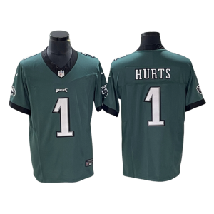 Jersey Jalen Hurts #1 Philadelphia Eagles verde