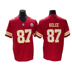 Jersey Travis Kelce #87 Kansas City Chiefs rojo