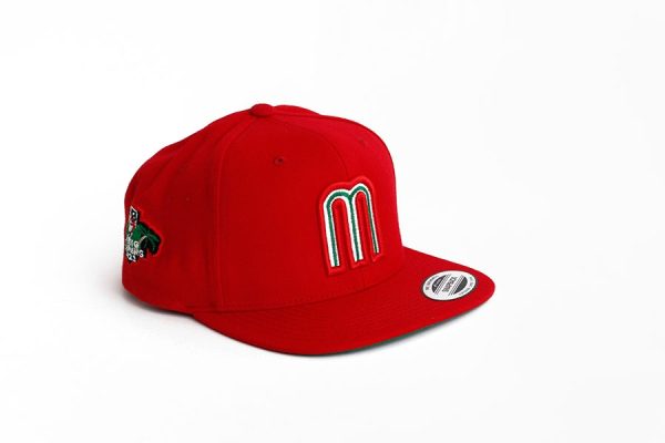 Gorra México Ajustable Rojo