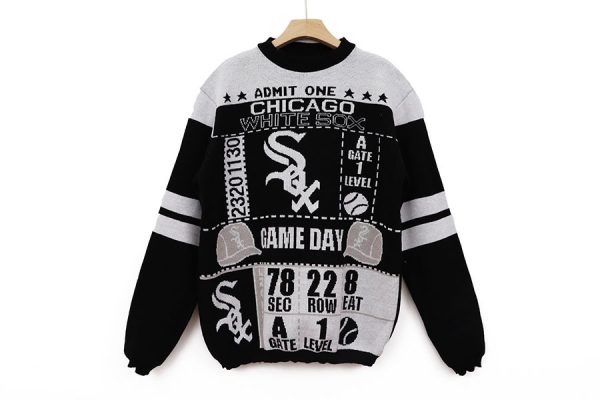 CHICAGO WHITE SOX BLACK SUETER